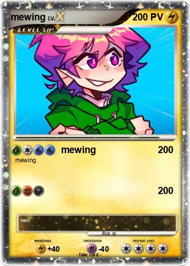 Pokemon mewing