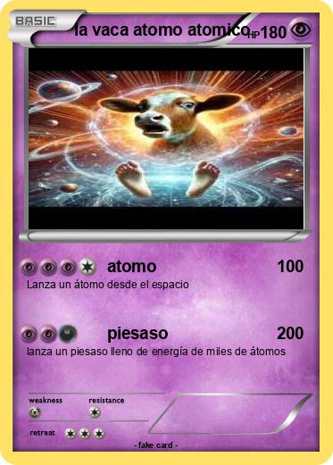 Pokemon la vaca atomo atomico