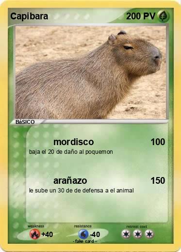 Pokemon Capibara