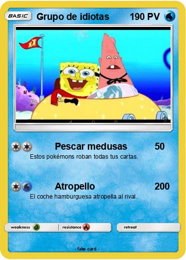 Pokemon Grupo de idiotas
