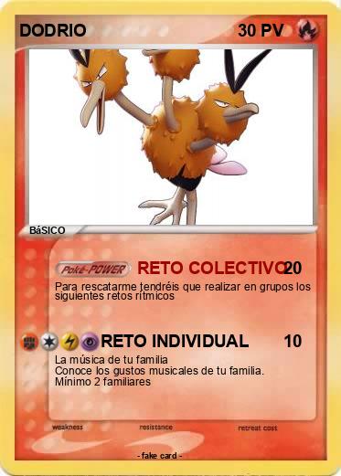 Pokemon DODRIO