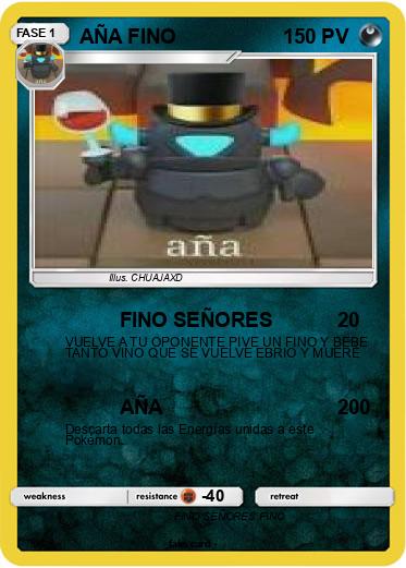 Pokemon AÑA FINO