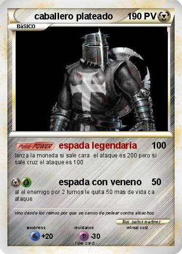 Pokemon caballero plateado