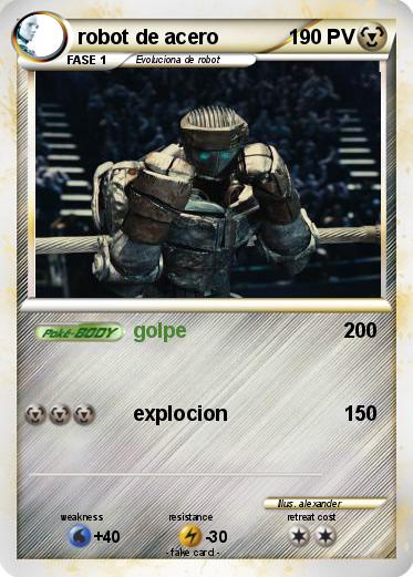 Pokemon robot de acero