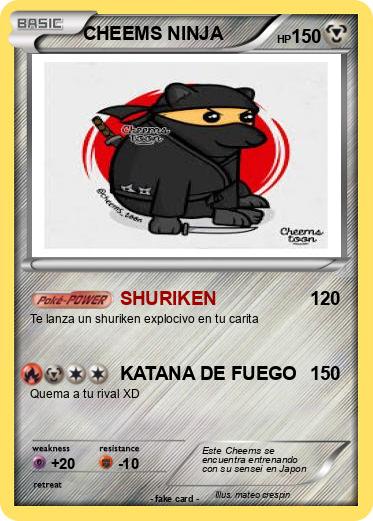 Pokemon CHEEMS NINJA