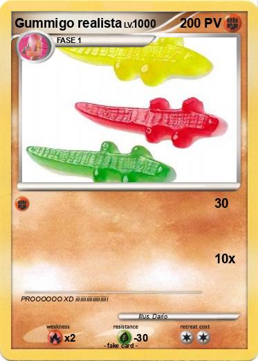 Pokemon Gummigo realista