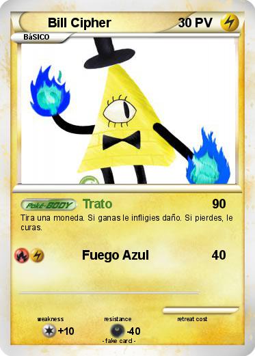 Pokemon Bill Cipher