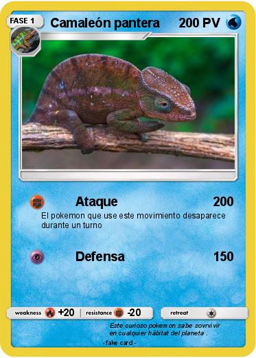 Pokemon Camaleón pantera