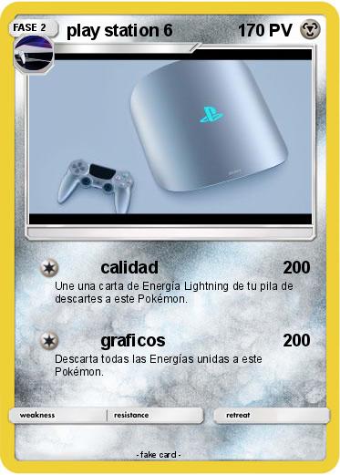 Pokemon play station 6