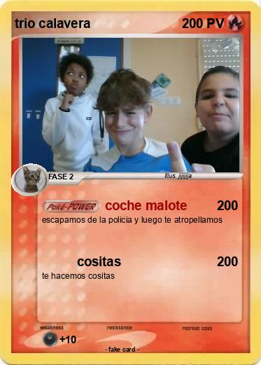 Pokemon trio calavera