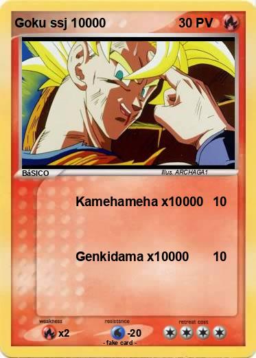 Pokemon Goku ssj 10000