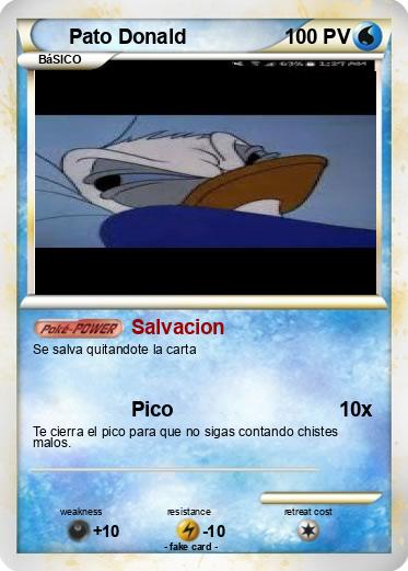 Pokemon Pato Donald