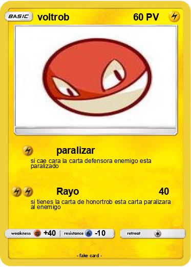 Pokemon voltrob