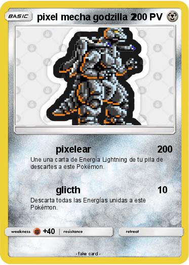 Pokemon pixel mecha godzilla 2