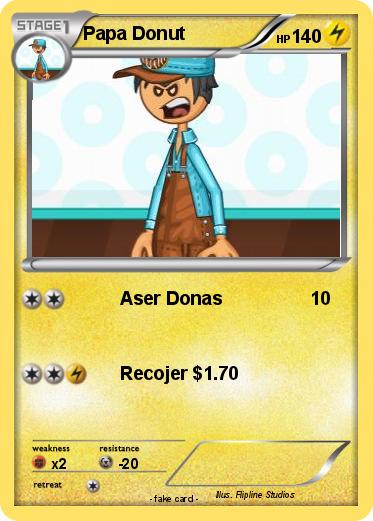 Pokemon Papa Donut