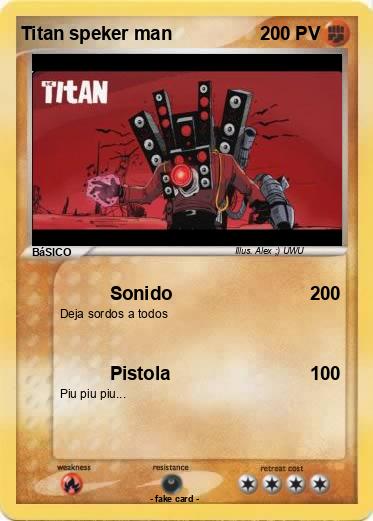 Pokemon Titan speker man