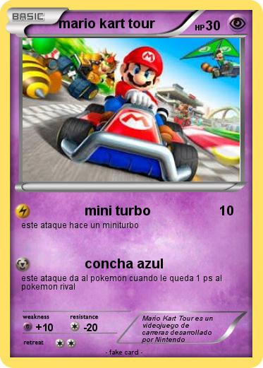 Pokemon mario kart tour