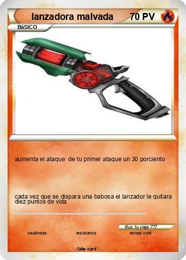 Pokemon lanzadora malvada
