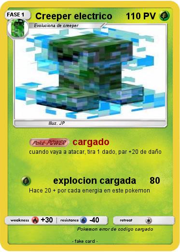 Pokemon Creeper electrico