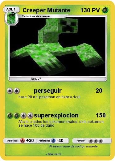 Pokemon Creeper Mutante
