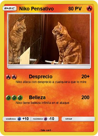 Pokemon Niko Pensativo