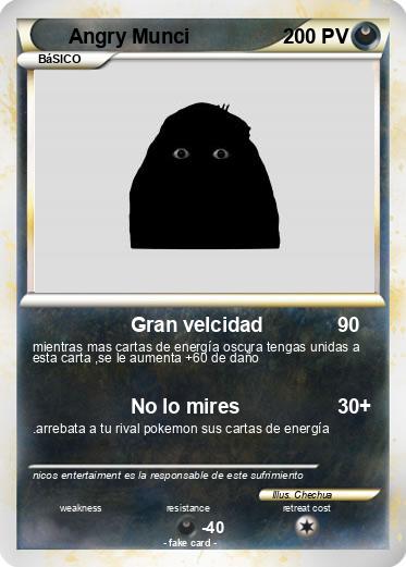 Pokemon Angry Munci
