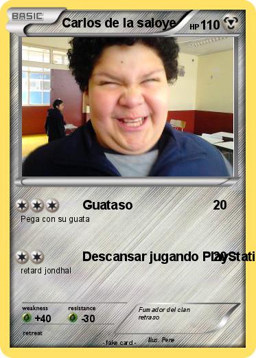 Pokemon Carlos de la saloye