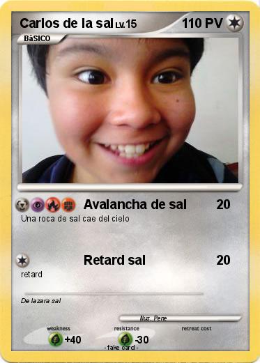 Pokemon Carlos de la sal