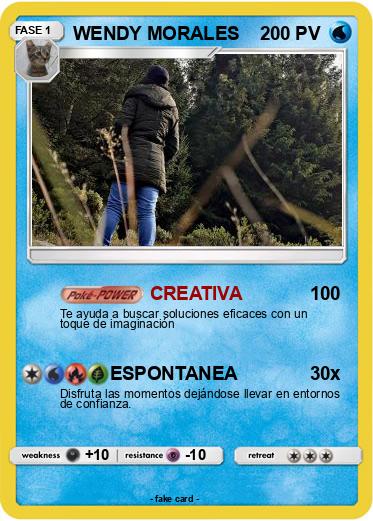 Pokemon WENDY MORALES