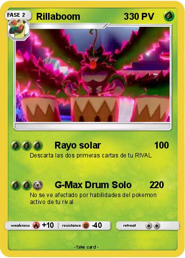 Pokemon Rillaboom                 3
