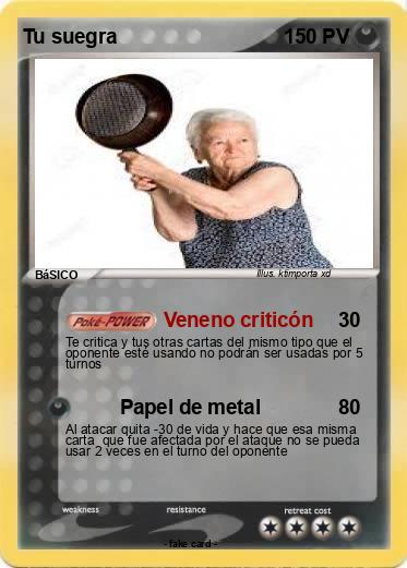 Pokemon Tu suegra
