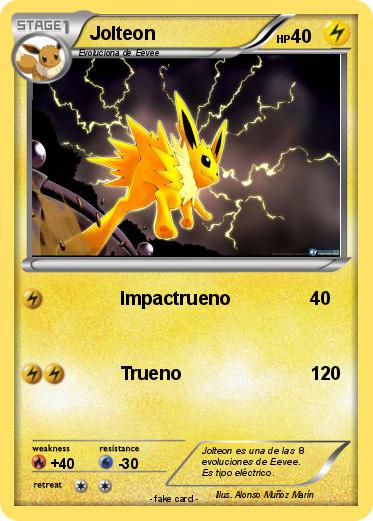 Pokemon Jolteon