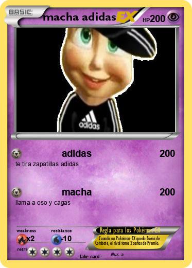 Pokemon macha adidas