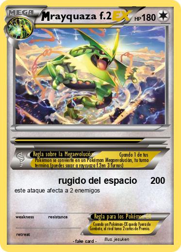 Pokemon rayquaza f.2