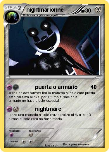 Pokemon nightmarionne