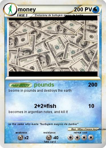 Pokemon money