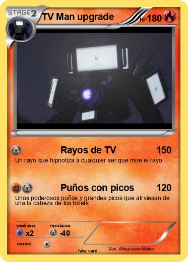 Pokemon TV Man upgrade