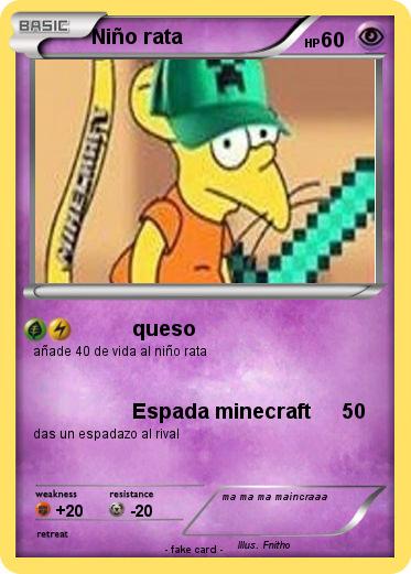 Pokemon Niño rata