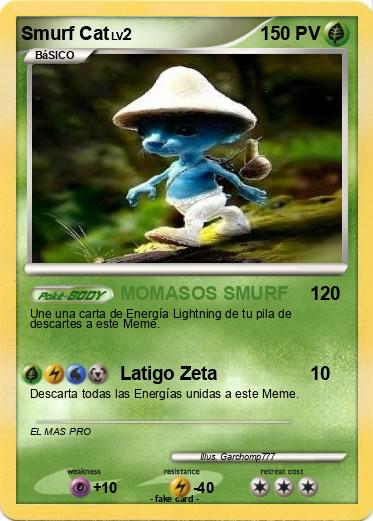 Pokemon Smurf Cat