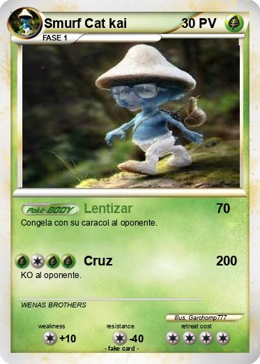 Pokemon Smurf Cat kai