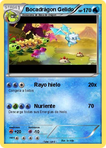 Pokemon Bocadrágon Gelido