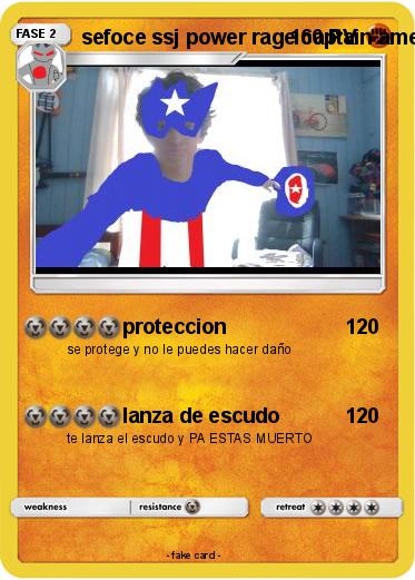 Pokemon sefoce ssj power rage captain american