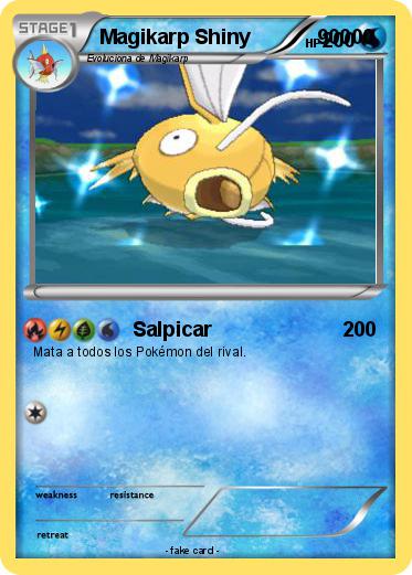 Pokemon Magikarp Shiny            90000