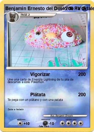 Pokemon Benjamin Ernesto del Duelo de  la Ortaleza Marina