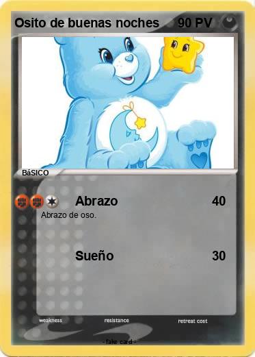 Pokemon Osito de buenas noches