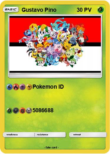 Pokemon Gustavo Pino