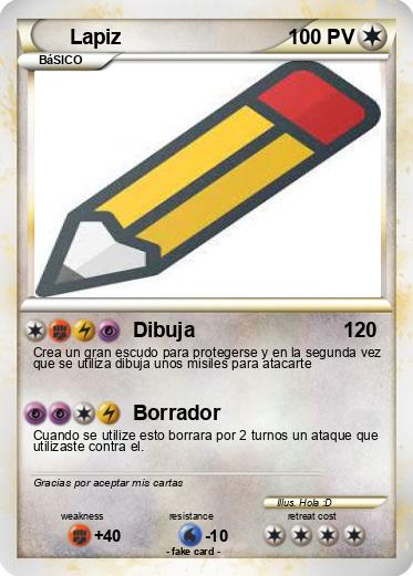Pokemon Lapiz
