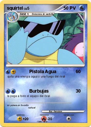 Pokemon squirtel