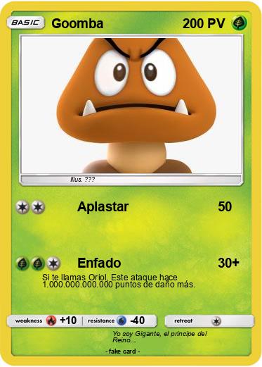 Pokemon Goomba