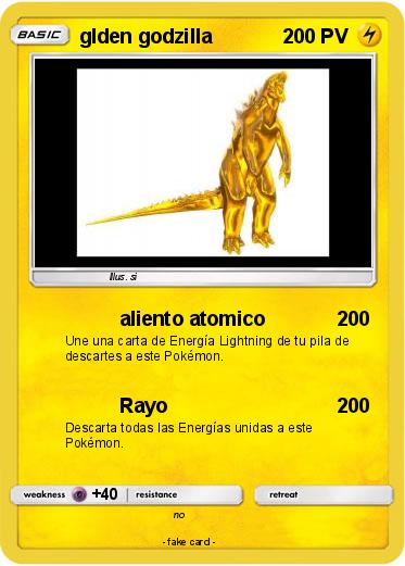 Pokemon glden godzilla